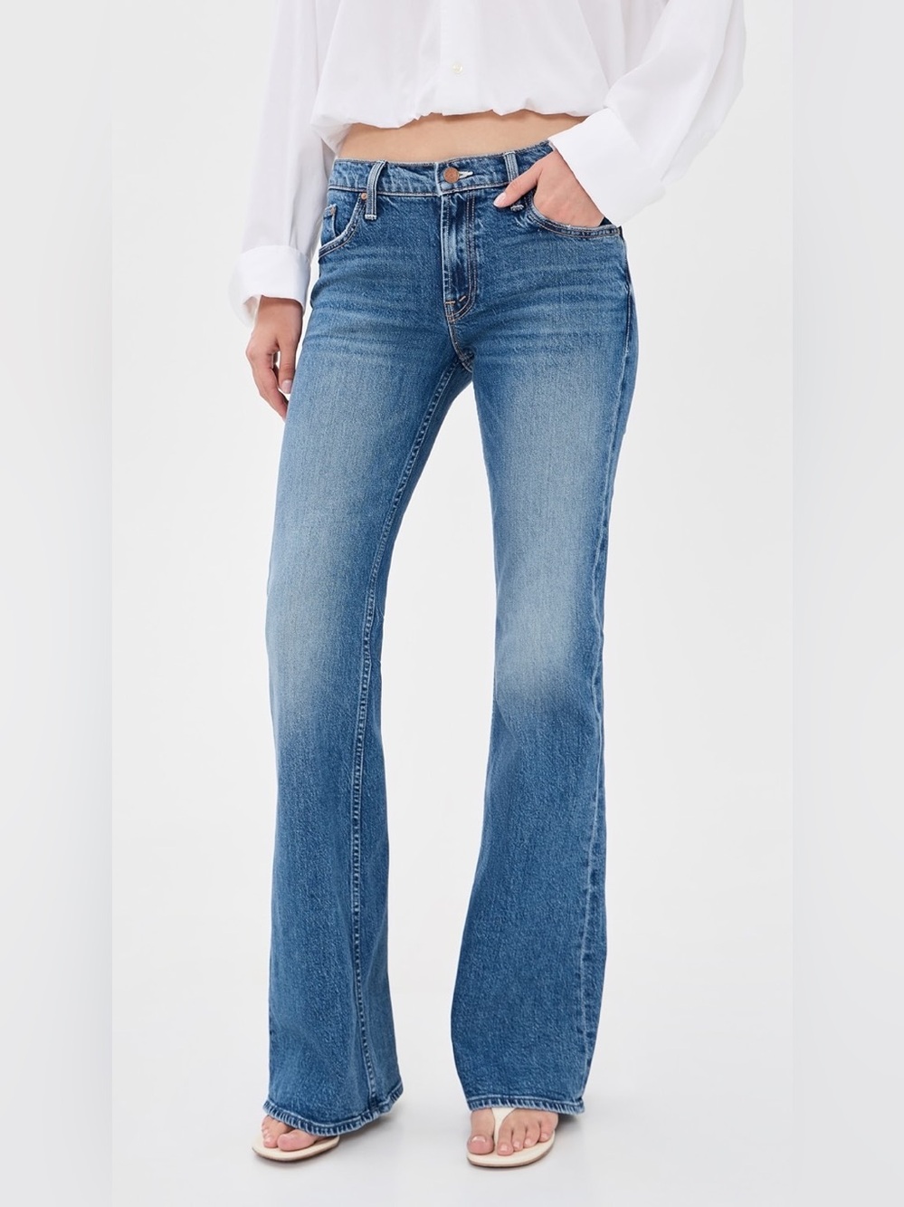 NWT MOTHER The Jinx Heel Jeans - Size 26